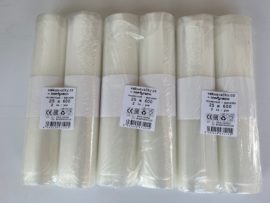 Vakuumrolle GERÄNDELT 250×6.000 mm (6 Stück, 36 m)